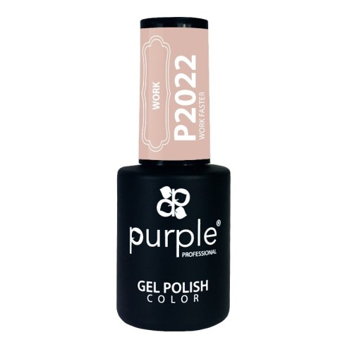 Gel Polish P2022 Work Faster Purple Professional -Esmalte semipermanente -Purple Professional