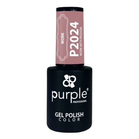 Esmalte Gel Work With Passion Purple P2024 -Esmalte semi permanente -Purple Professional