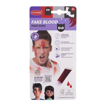 Provetta per sangue fittizio da 28 ml. -Fantasia ed effetti speciali -La Fiesta