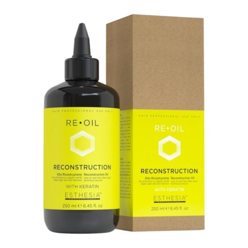 Aceite Reconstructor Re-OIL Esthesia 250ml -Tratamientos para el pelo y cuero cabelludo -Esthesia Professional