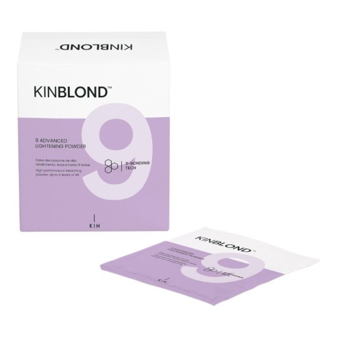 Sachê descolorante KINBLOND 9 50g -Alvejantes -KIN Cosmetics