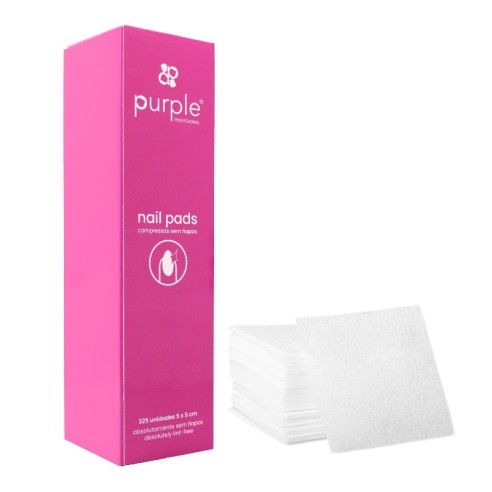 Tampons pour ongles 325 unités 5x5 cm -Accessoires Ustensiles -Purple Professional