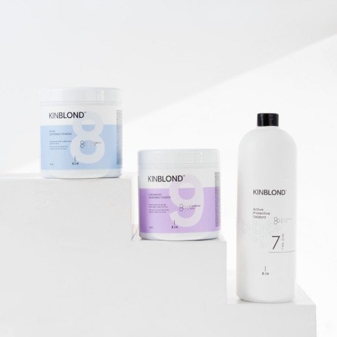 KINBLOND 9 Advanced Lightening Bleach 500g -Bleaches -KIN Cosmetics