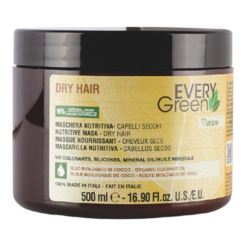 Everygreen Dry Hair Nourishing Mask 500ml -Hair masks -Everygreen