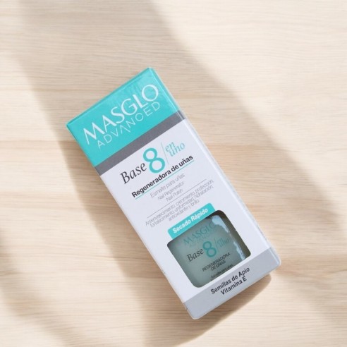 Masglo Advanced 8-in-1 Nail Regenerating Base -Nail polish remover treatments -Masglo