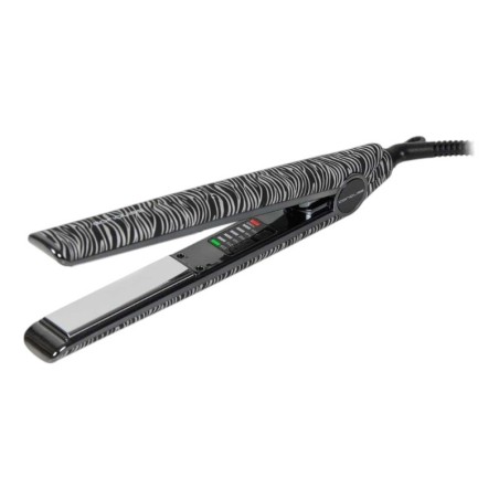 C1 Corioliss Silver Zebra Soft Touch Bügeleisen -Haarglätter, Lockenstäbe und Lockenstäbe -Corioliss