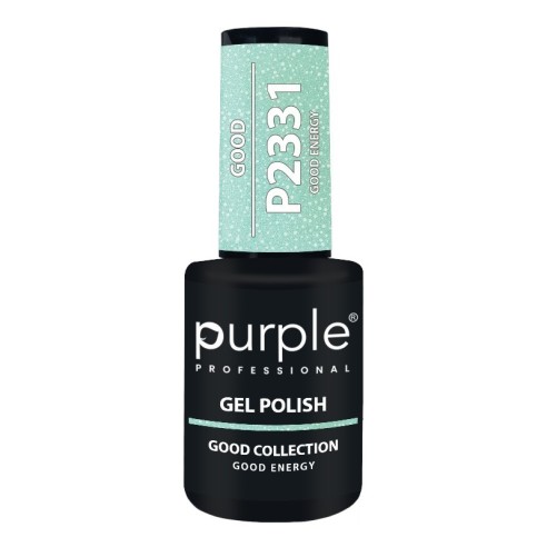 P2331 Good Energy Gel Polish -Semi permanent nail polishes -Purple Professional