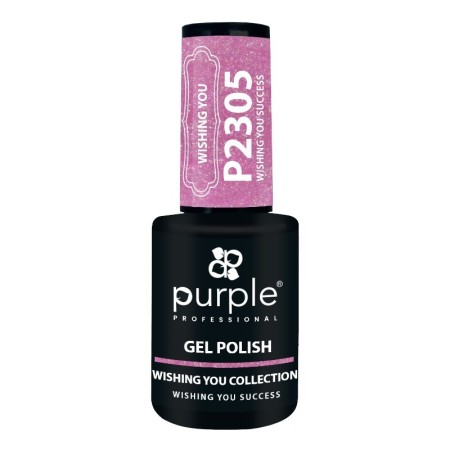 Vernis gel P2305 Je vous souhaite du succès -Vernis semi permanents -Purple Professional