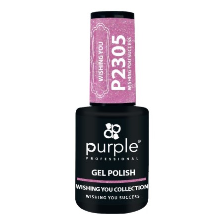 Vernis gel P2305 Je vous souhaite du succès -Vernis semi permanents -Purple Professional