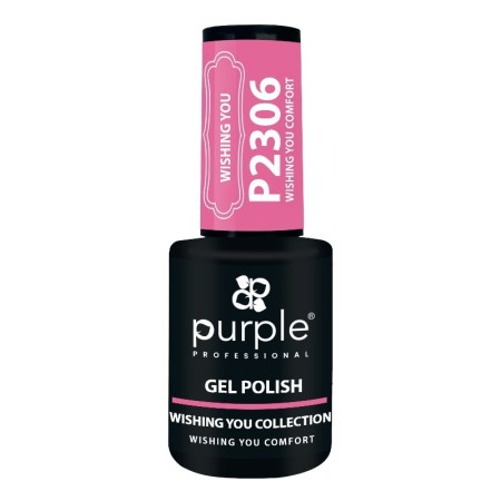 Gel Polish P2306 Wishing You Comfort -Semi permanent nail polishes -Purple Professional