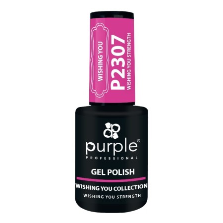 Gel Polish P2307 Wishing You Strength -Semi permanent nail polishes -Purple Professional