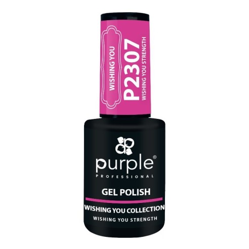 Esmalte em gel P2307 Wishing You Strength -Esmalte semipermanente -Purple Professional