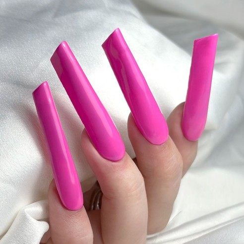 Gellack P2307 Wünsche Dir Kraft -Semipermanenter Emaille -Purple Professional