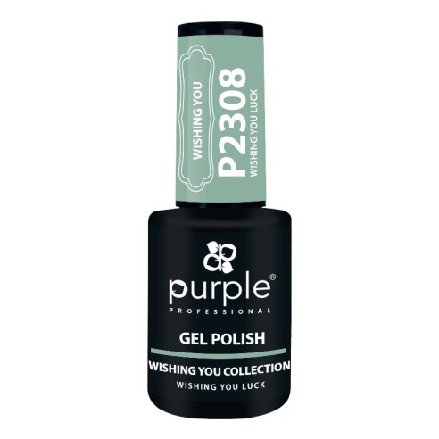 Vernis Gel Purple Professional P2308 - Bonne chance -Vernis semi permanents -Purple Professional