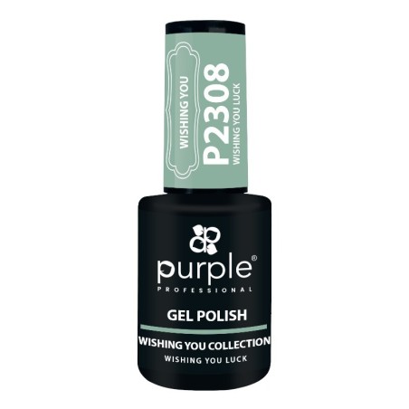 Gel Polish P2308 Wishing You Luck -Semi permanent nail polishes -Purple Professional