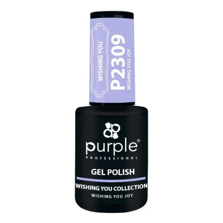 Vernis Gel Purple Professional P2309 Je vous souhaite de la joie -Vernis semi permanents -Purple Professional