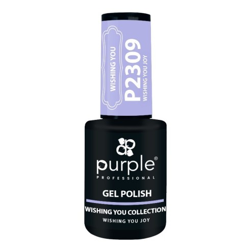 Vernis Gel Purple Professional P2309 Je vous souhaite de la joie -Vernis semi permanents -Purple Professional