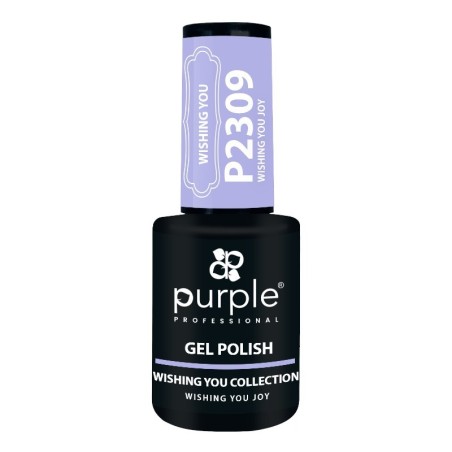 Vernis Gel Purple Professional P2309 Je vous souhaite de la joie -Vernis semi permanents -Purple Professional