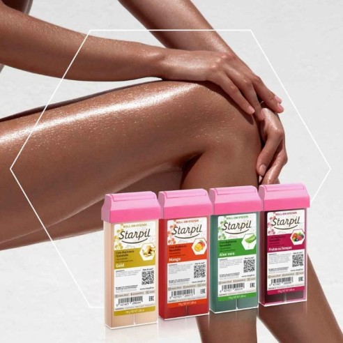 Cera Depilar Roll-on Aloe Vera Starpil 110g -Depilación con cera -Starpil