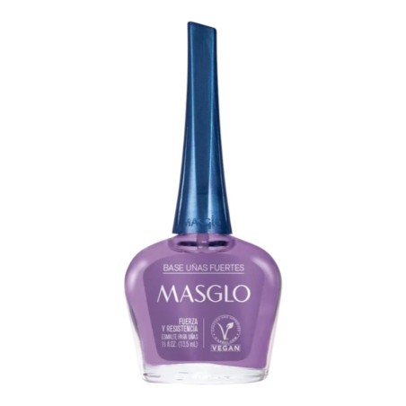 Masglo Strong Nail Base Durcisseur 13,5 ml -Traitements de dissolvant pour vernis à ongles -Masglo