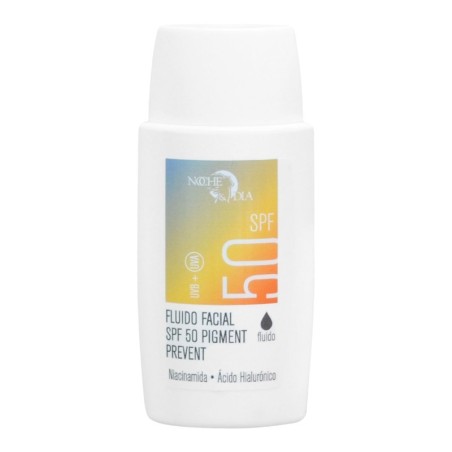 Flüssiger Sonnenschutz für das Gesicht LSF 50 Pigment Prevent 50 ml -Solar -Noche & Día