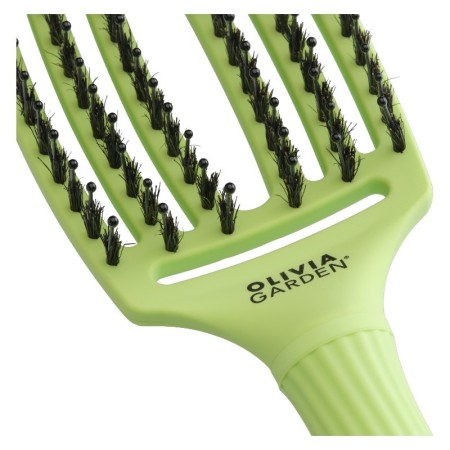 Brosse à doigts Olivia Garden Dolce Vita Vert Pistache -Brosses -Olivia Garden 2
