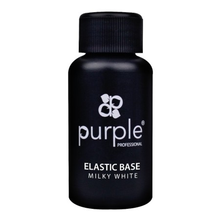 Elastic Base Milky White Purple Professional 50ml -Bases and Top Coats -Purple Professional