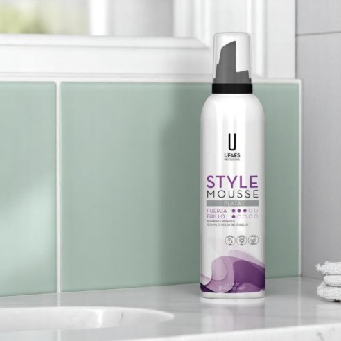 Schiuma grigio argento Ufaes 300 ml -Schiume -Ufaes Profesional