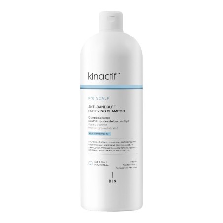 Kinactif N.8 Scalp Anti-Dandruff Purifying Shampoo 1000ml -Shampoos -KIN Cosmetics