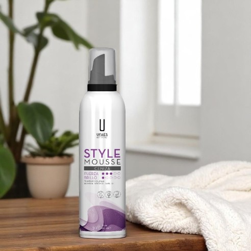 Dark ash grey foam Ufaes 300ml -Foams -Ufaes Profesional