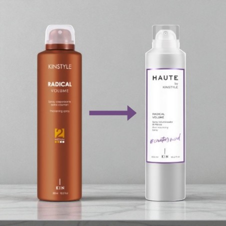 KINSTYLE HAUTE Radical Volume 300ml -Lacquers and fixing sprays -KIN Cosmetics