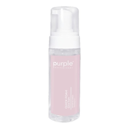 QUICK FOAM Schiuma detergente per mani e cuticole 150 ml -Pulizia e Igiene -Purple Professional