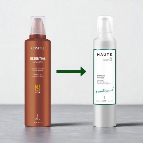 KINSTYLE HAUTE Mousse estrema 300ml -Schiume -KIN Cosmetics