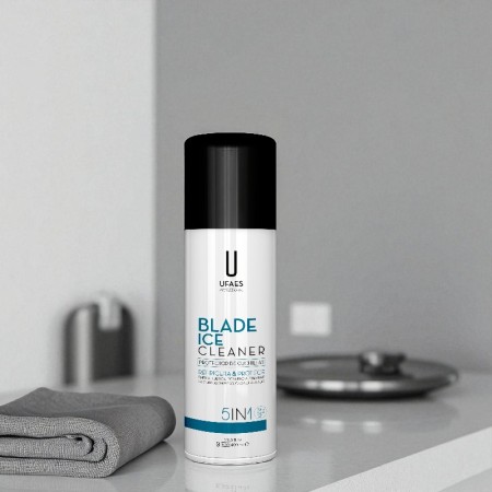 Spray rinfrescante per lame BLADE ICE 5 in 1 400 ml -Pettini, guide e accessori -Ufaes Profesional 2