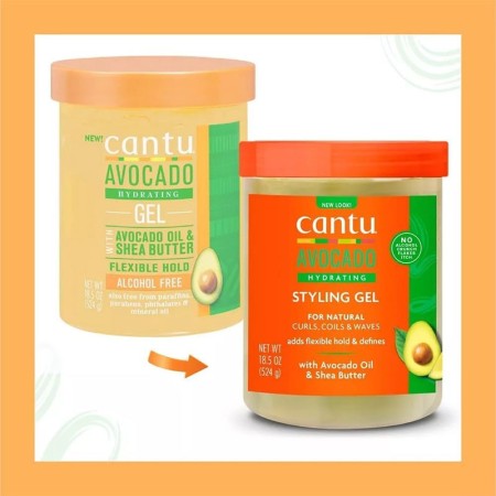 Cantu Gel Coiffant Avocat 524g -Cires, onguents et gommes -Cantu 2
