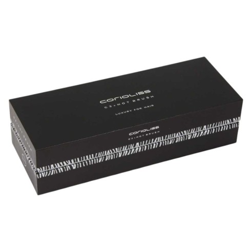 Kit Alisador Corioliss C3 + Escova Quente Escova Zebra Prata -Alisadores, pinças e rolos de cabelo -Corioliss