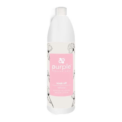 Removedor de Soak Off Purple Professional 500ml -Removedores e Remoção -Purple Professional