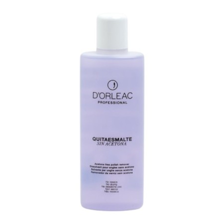 Removedor de esmalte sem acetona 200 ml D'Orleac -D'Orleac