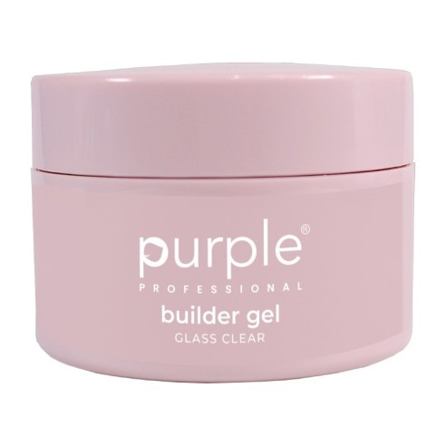 Purple Professional Builder Gel Glass Clear 15g -Nagelmodellage und Nagelverlängerung -Purple Professional
