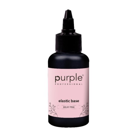 Elastic Base Purple Professional Milky Pink 50 ml -Bases pour ongles -Purple Professional