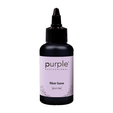 Fiber Foundation Milky Pink 50 ml Purple -Purple Professional