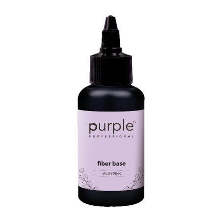 Base Fibra Rosa Leitoso 50 ml Roxo -Purple Professional