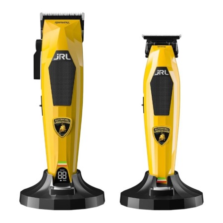 JRL Kit Lamborghini Diamante Amarillo Clipper + Trimmer -Cortapelos, Recortadoras y Afeitadoras -JRL