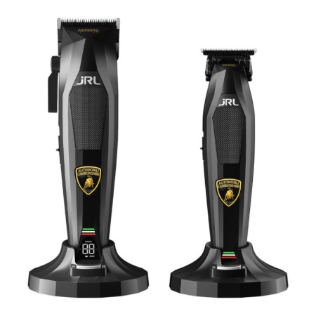JRL Kit Lamborghini Diamante Negro Clipper + Trimmer -Cortapelos, Recortadoras y Afeitadoras -JRL