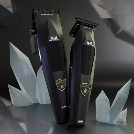 JRL Kit Lamborghini Diamante Negro Clipper + Trimmer -Cortapelos, Recortadoras y Afeitadoras -JRL 2