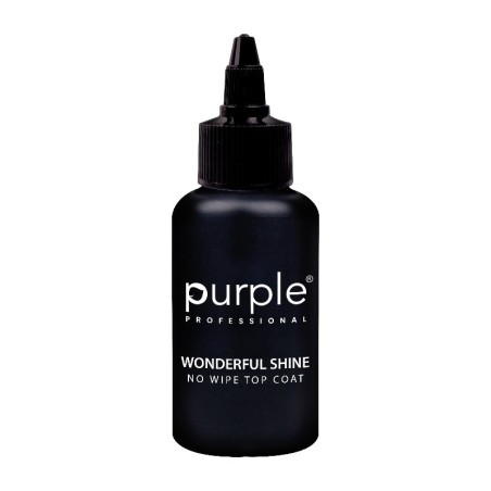 Top Coat Wonderful Shine Purple Professional 50ml -Purple Professional