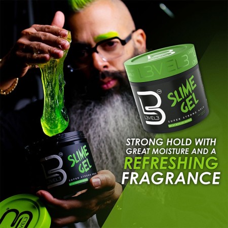Gel Slime Nível 3 250ml | Fixação Forte e Brilho -Produtos de estilo -L3vel3 2