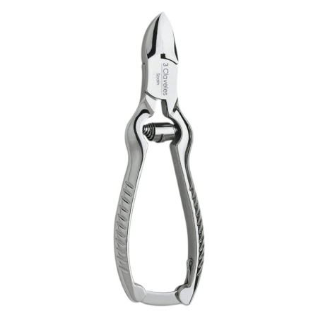 Alicate Pedicuro con anclaje 3 Claveles | Acero de Carbono 14cm -Utensilios Accesorios -3 Claveles