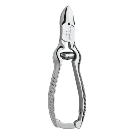Pince à pédicure 3 Claveles avec ancrage | Acier carbone 14 cm -Accessoires Ustensiles -3 Claveles