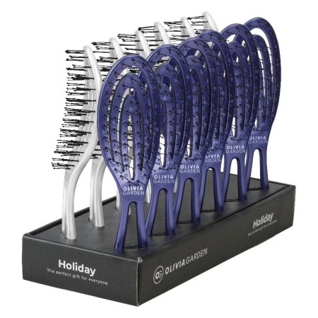 Collection de vacances de voyage Olivia Garden Frozen Display 12 unités. -Brosses -Olivia Garden